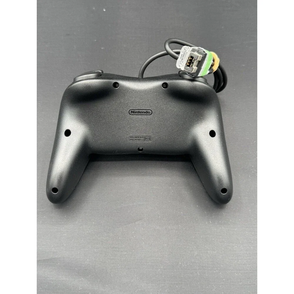 Nintendo Classic Pro Controller (RVL-005) OEM - Black - EUC